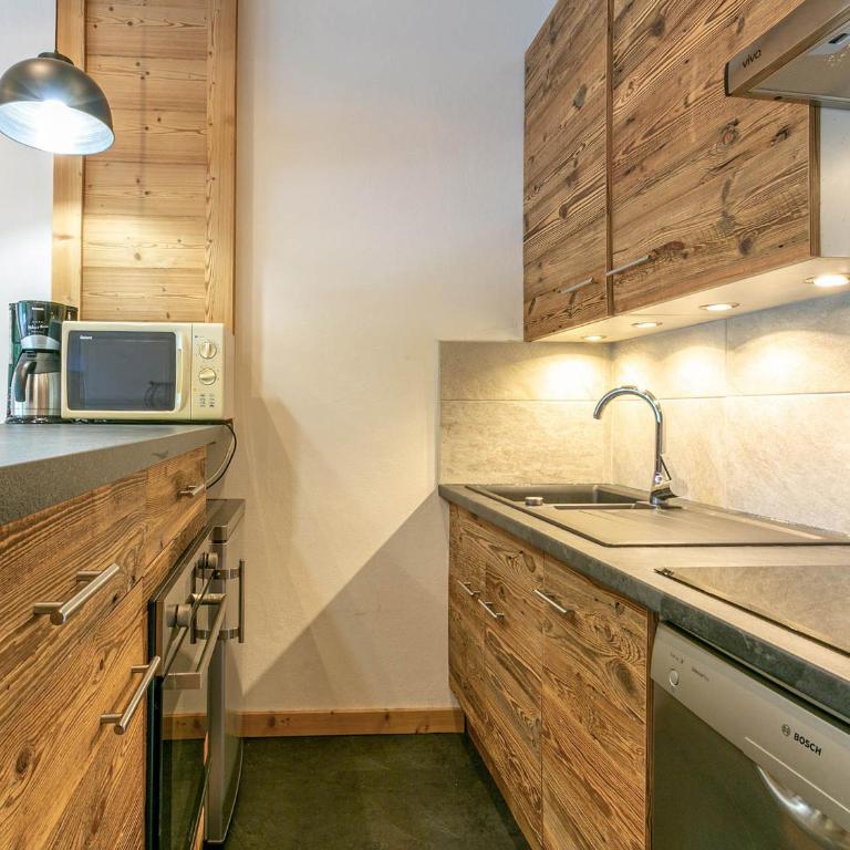 Grand Studio cabine, balcon, parking, centre La Clusaz - FR-1-437-85 - Appartamento (4 Adulti) - 8