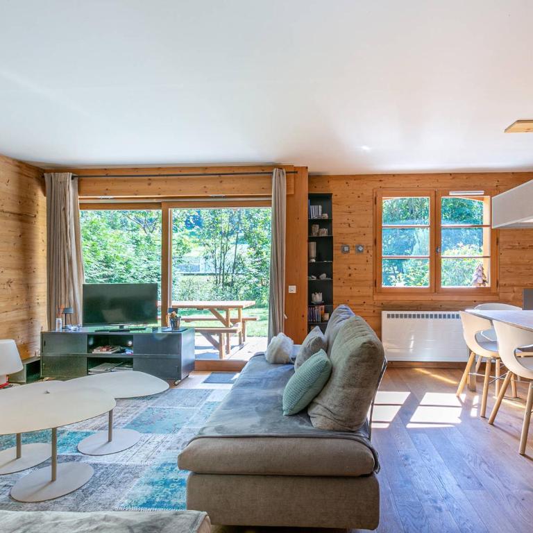 Appartement cosy, 2 chambres avec terrasse, proche pistes de ski, WIFI - La Clusaz - FR-1-437-86 - Appartement (6 Adultes) - 11