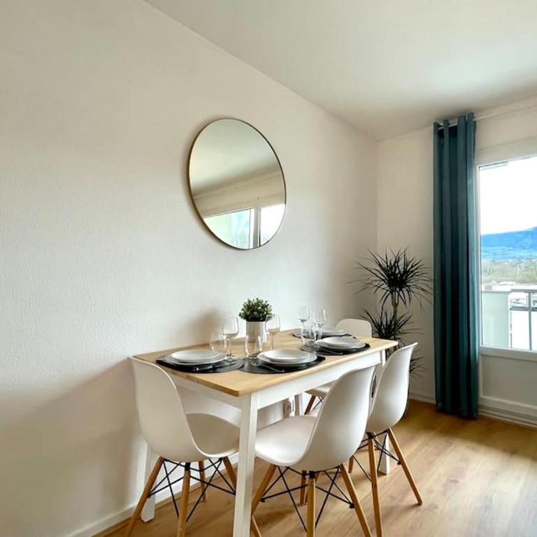 Appartement - Lit Queen Size - Proximité Genève - Appartement 1 Chambre - 16