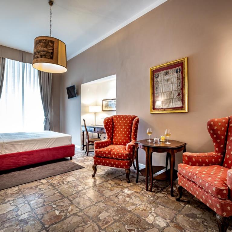 B&B Cerretani Palace - Camera Superior Matrimoniale/Doppia con Letti Singoli con Vista Città - 18
