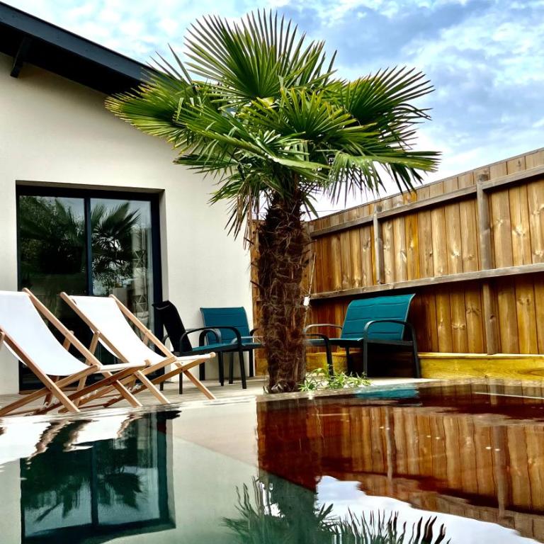 La Villa Canopée - Piscine chauffée-Fibre-Clim-Jacuzzi - Villa 2 Chambres - 25