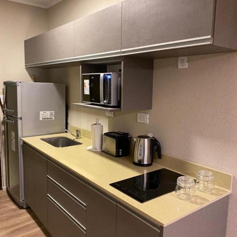 Apart Casa De Playa Premium - Estudio con cama extragrande y sofá cama - 21