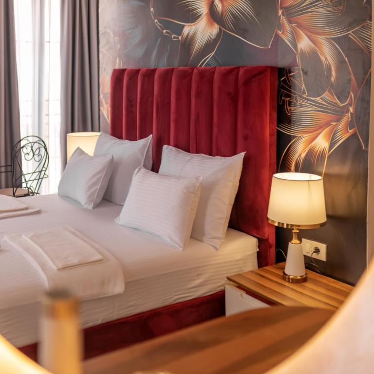 Baba's Hotel & Spa - Dvokrevetna Soba sa Bračnim Krevetom sa Balkonom i Pogledom na More - 15