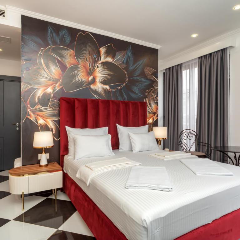 Baba's Hotel & Spa - Dvokrevetna Soba sa Bračnim Krevetom sa Balkonom i Pogledom na More - 28