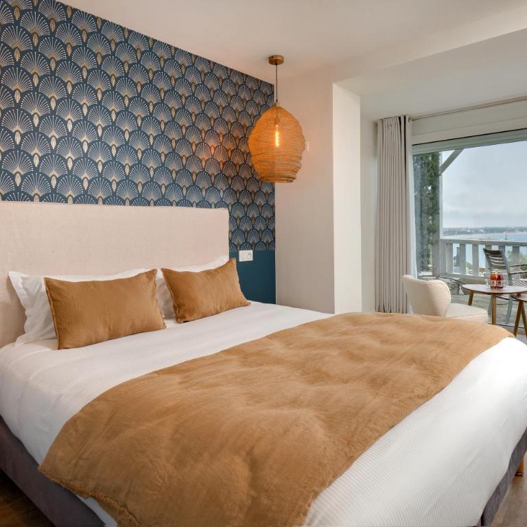 Hôtel & Spa Les Mouettes - Chambre Double - Vue sur Mer - 7