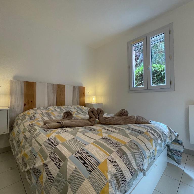 Appartement en résidence privée, coté mer avec accès direct plage - Apartment mit 1 Schlafzimmer - 15