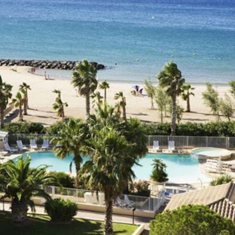 CAP HERMES PORT FREJUS VUE MER ET PORT PIEDS DANS L'EAU piscine pkg - Appartamento con 2 Camere da Letto, Balcone e Vista mare - 12