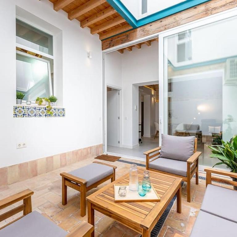 KEYWISE Encantador apartamento Nordico en el centro 2 habitaciones y dos baños con terraza patio - Appartamento Deluxe - 13