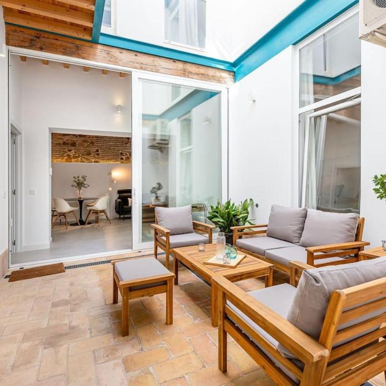 KEYWISE Encantador apartamento Nordico en el centro 2 habitaciones y dos baños con terraza patio - Appartamento Deluxe - 23