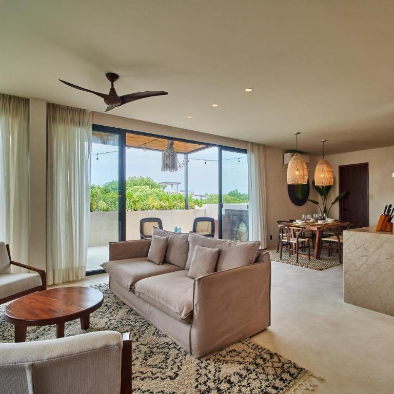 Bohochic Penthouse 3BDR x Pool x Jungle views - Apartamento de 3 dormitorios - 9