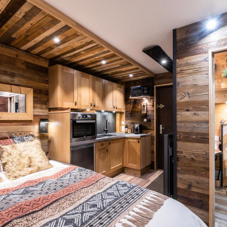 Le GoOfy, Centre, Navettes pistes ski Combloux - Appartement 1 Chambre - 22
