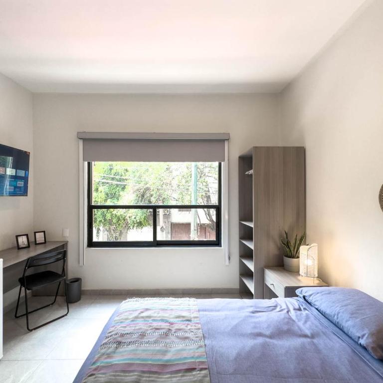 Casa Yautepec Condesa - Queen Room - 1