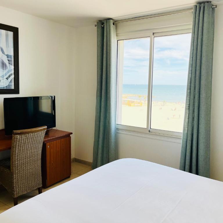 Les Alizes - Chambre Double ou Lits Jumeaux - Vue sur Mer - 11