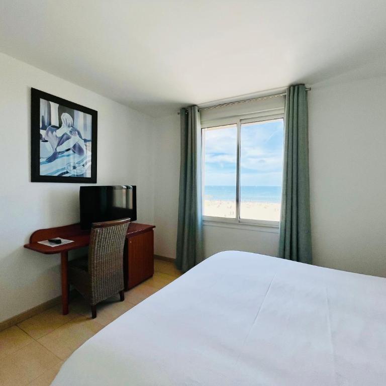 Les Alizes - Chambre Double ou Lits Jumeaux - Vue sur Mer - 16