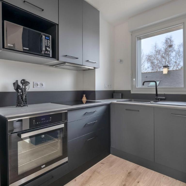 Appartement moderne avec terrasse et bbq - 4 pers - Apartamento - 7