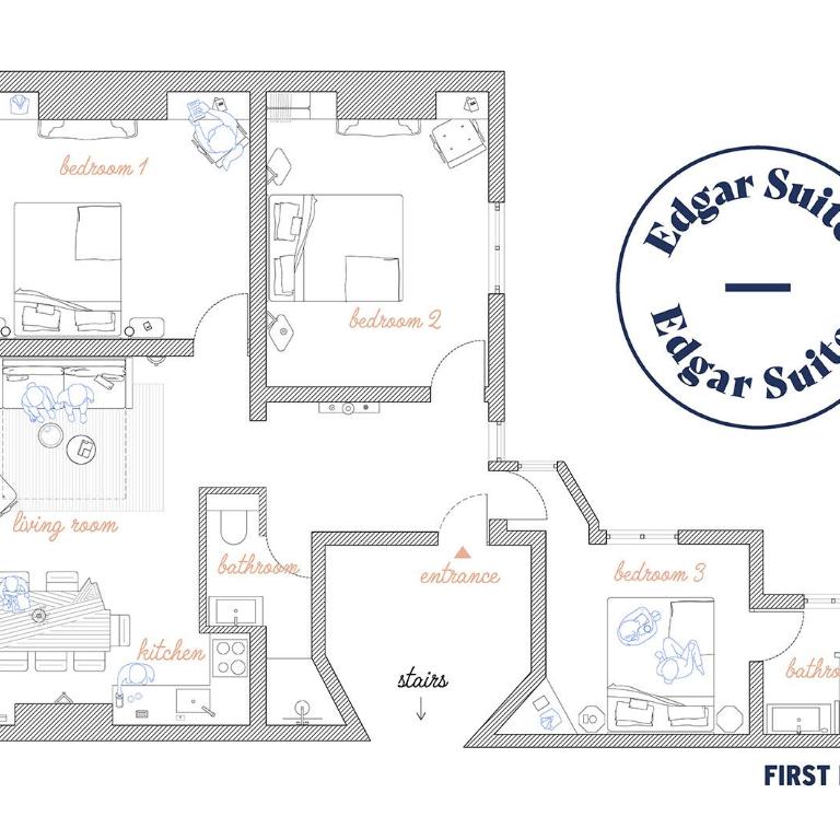 Edgar Suites Grands Boulevards - Hauteville - Appartement 3 Chambres - 22