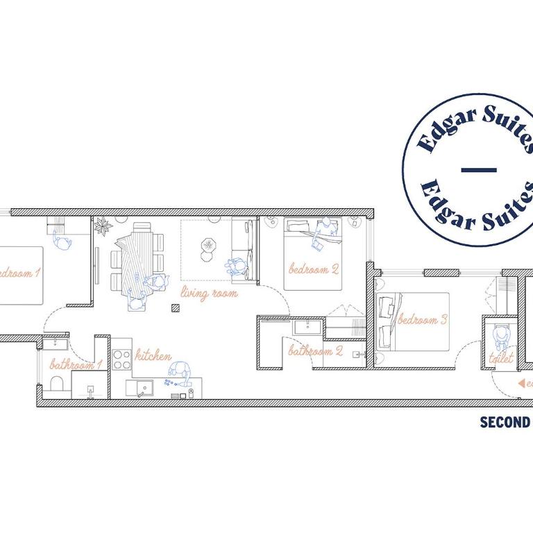 Edgar Suites Louvre - Saint-Honoré - Three-Bedroom Apartment - 16