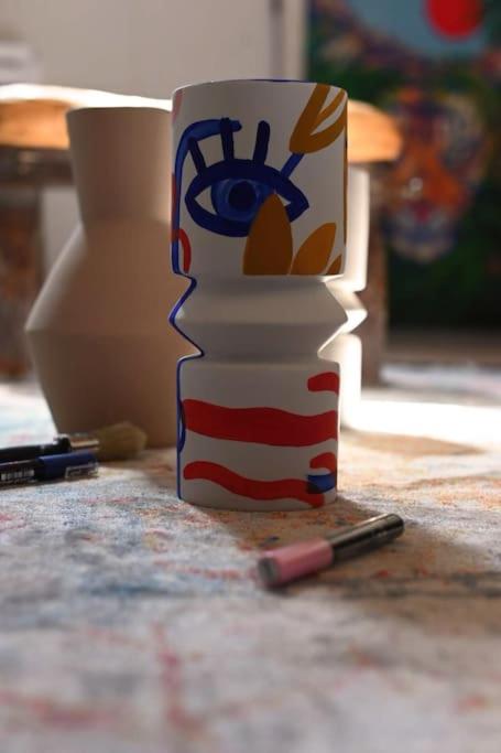 Atelier d'artiste dans le centre historique - Apartment mit 2 Schlafzimmern - 38