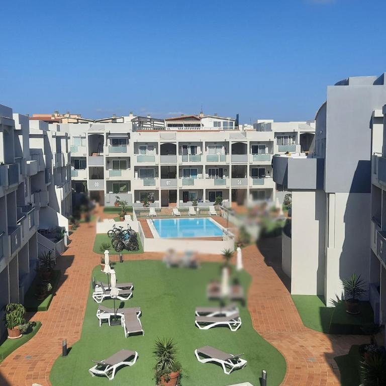 Sunset Suite 230, Corralejo Sun, big pool, Wifi fiber, central, near main street and beach - Apartamento de 1 dormitorio - 2