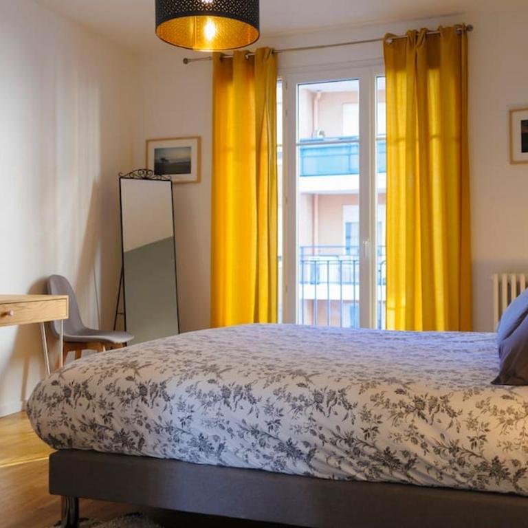 Residence Lyon Centre Gare PartDieu - Parking prive - Appartement 1 Chambre Supérieur avec Balcon - 16