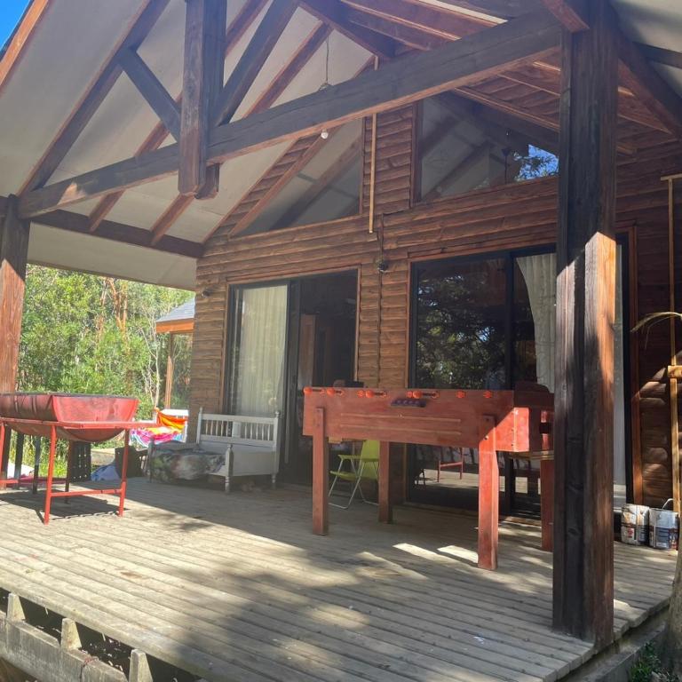 Cabaña del bosque con estero - Two-Bedroom House - 11