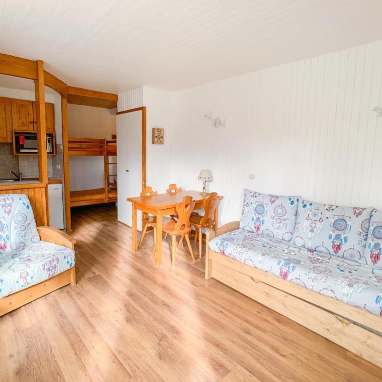 Studio confortable à Tignes avec balcon et animaux admis - FR-1-502-498 - Monolocale - 2