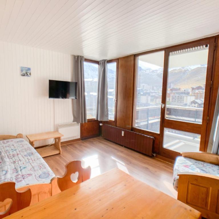 Studio confortable à Tignes avec balcon et animaux admis - FR-1-502-498 - Monolocale - 6