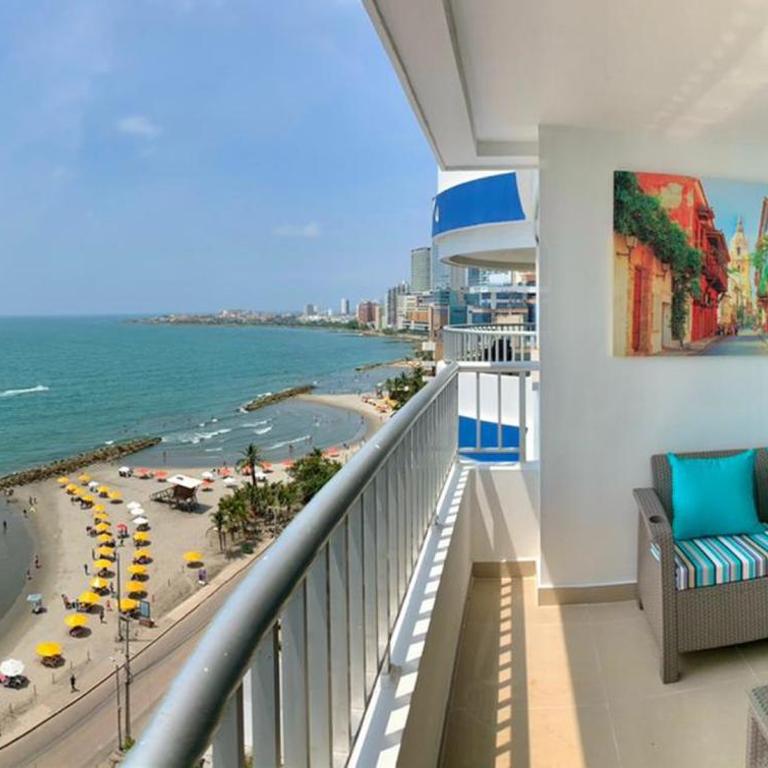 2 Bedroom Beachfront Apartment 2P1-Al4 With Pool And WIFI - Apartment - 10