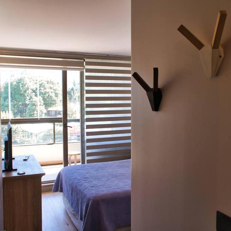 Cómodo Departamento en Pucón - One-Bedroom Apartment with Balcony and Mountain View - 2