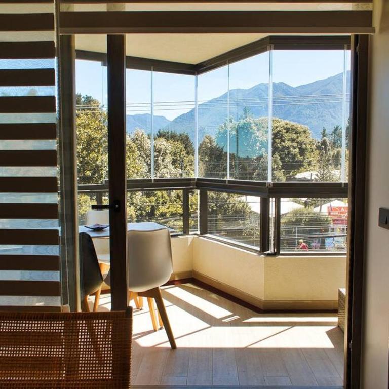 Cómodo Departamento en Pucón - One-Bedroom Apartment with Balcony and Mountain View - 6