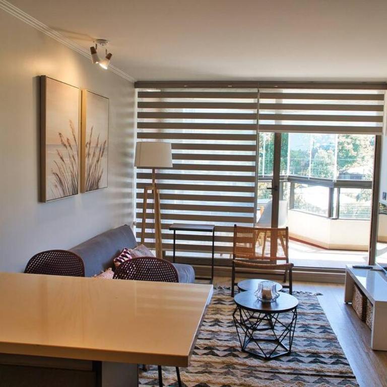 Cómodo Departamento en Pucón - One-Bedroom Apartment with Balcony and Mountain View - 11
