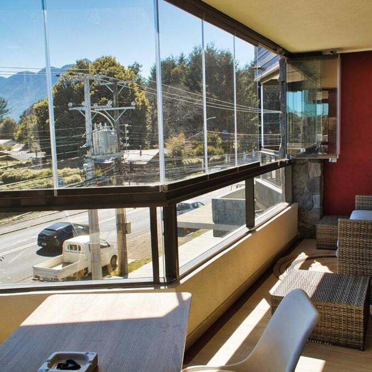 Cómodo Departamento en Pucón - One-Bedroom Apartment with Balcony and Mountain View - 14