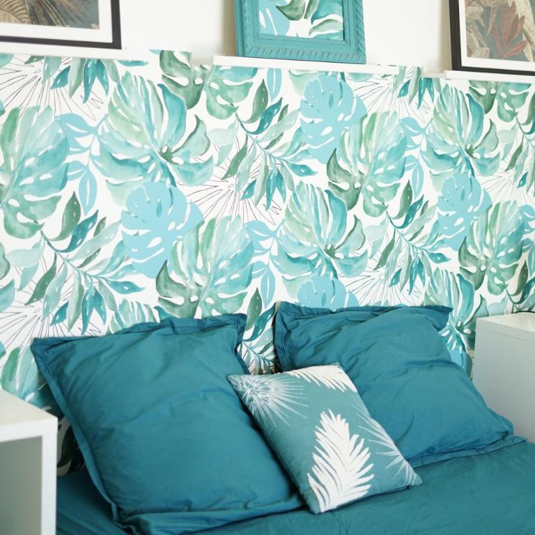 Les Volets Bleus - Chambre Double - Vue sur Piscine - 27