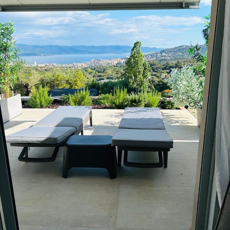 CASA LC chambre2 vue Mer Jacuzzi - Chambre Double - Vue sur Mer - 6