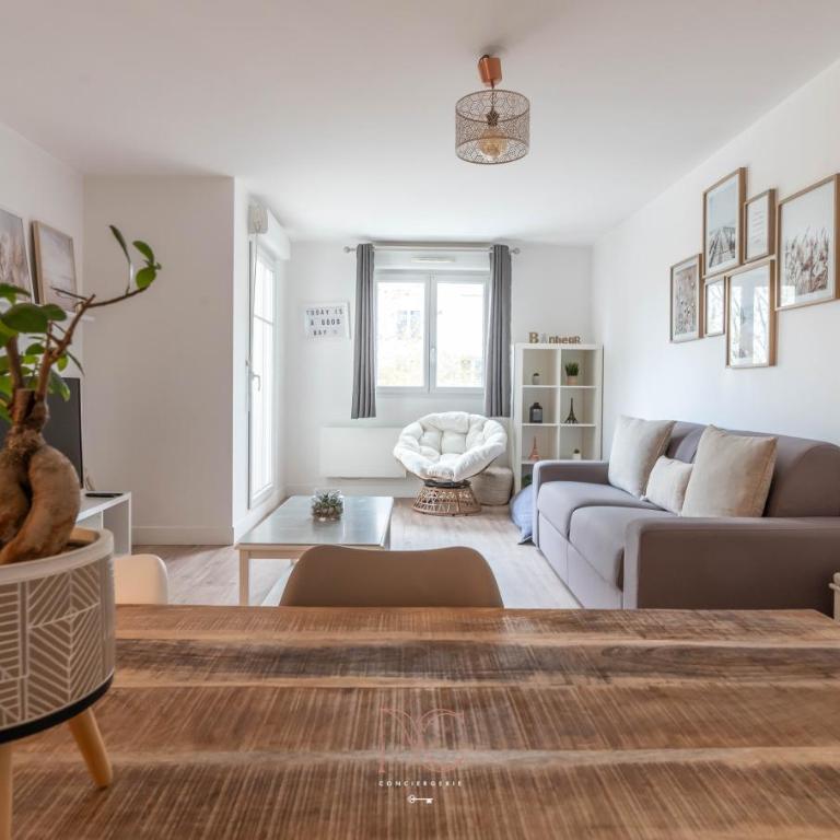 Disneyland-Paris 8pers, 2 Parkings, Wifi, - Apartment mit 2 Schlafzimmern - 2