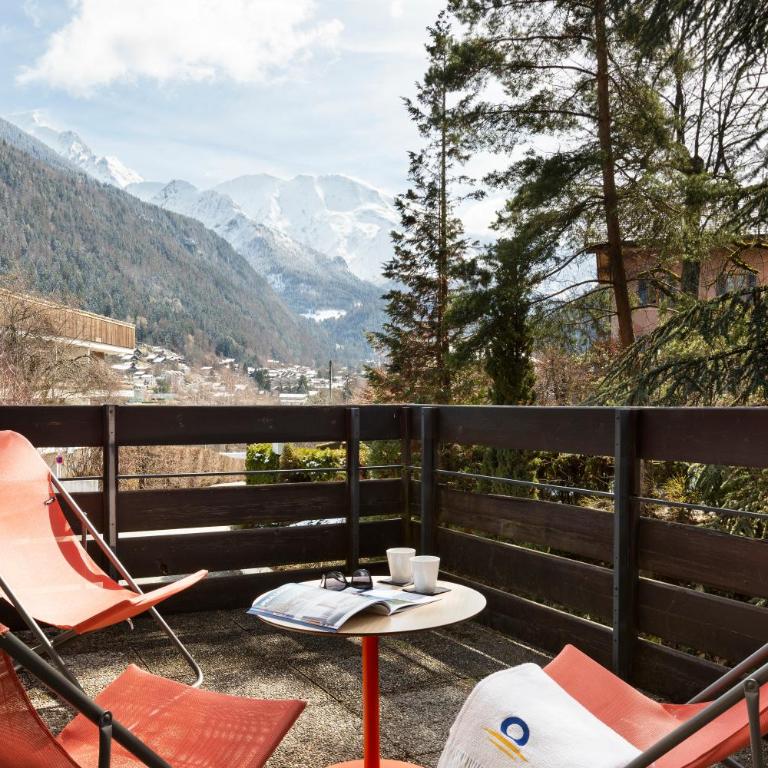 SOWELL HOTELS Mont Blanc et SPA - Chambre Quadruple - Vue sur Montagnes - 22