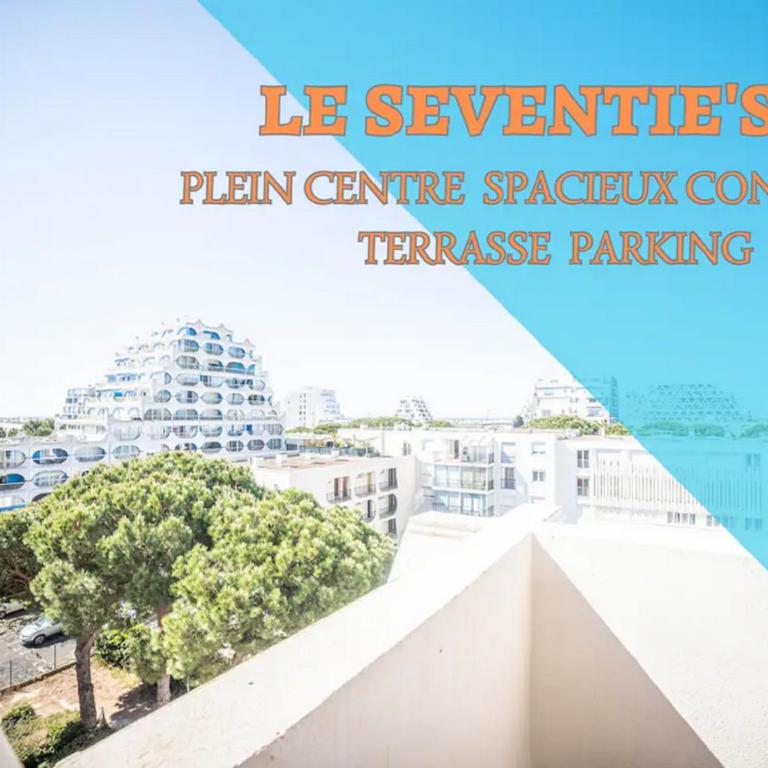 LE SEVENTIE'S 3 Terrasse-Netflix-Wifi-Parking-Mer-TOP PROS SERVICESConciergerie - Apartment mit 2 Schlafzimmern - 7
