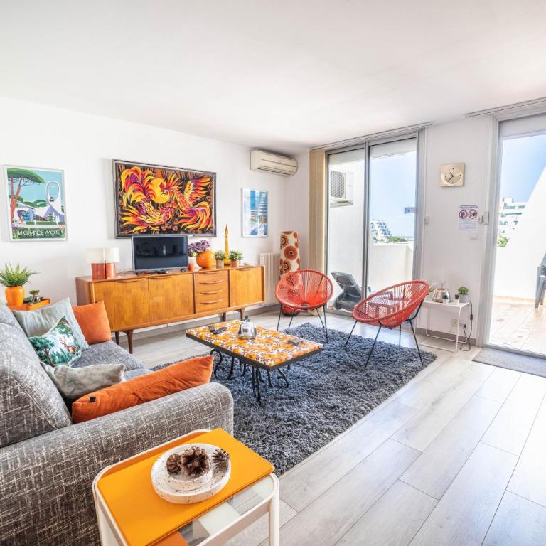LE SEVENTIE'S 3 Terrasse-Netflix-Wifi-Parking-Mer-TOP PROS SERVICESConciergerie - Apartment mit 2 Schlafzimmern - 19