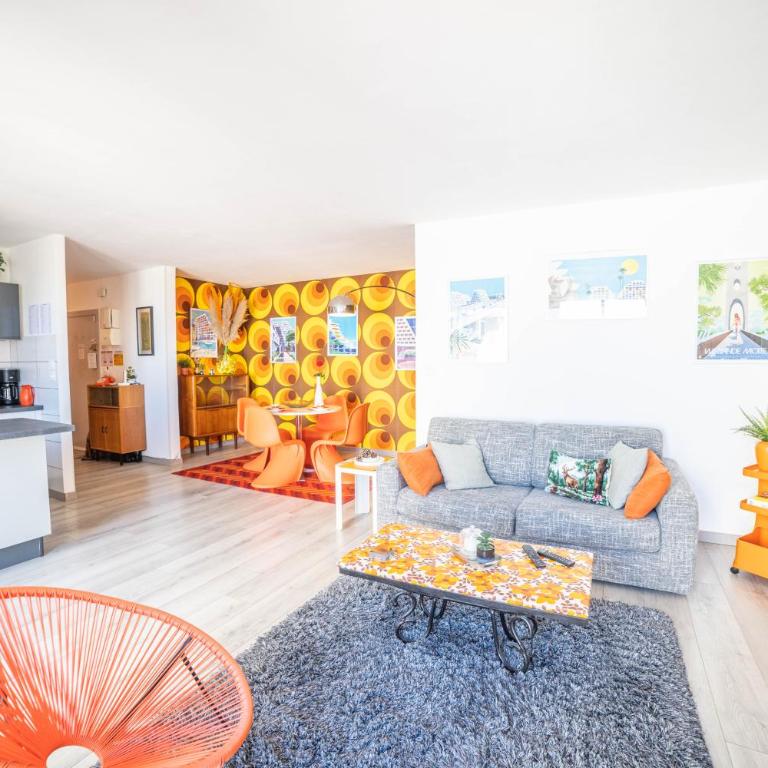 LE SEVENTIE'S 3 Terrasse-Netflix-Wifi-Parking-Mer-TOP PROS SERVICESConciergerie - Apartment mit 2 Schlafzimmern - 3