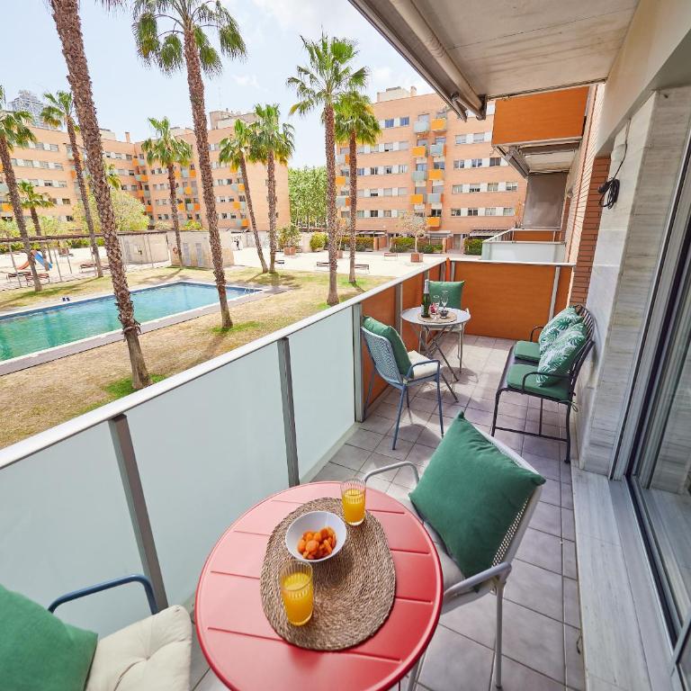 BarcelonaForRent Vila Olimpica Pool Suites - Three-Bedroom Apartment with swimming pool - Ramón Turró, 52 - 39