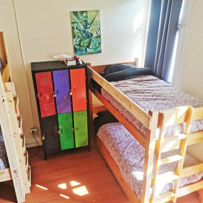 La Casa Piola - Cama en habitación compartida mixta de 8 camas - 1
