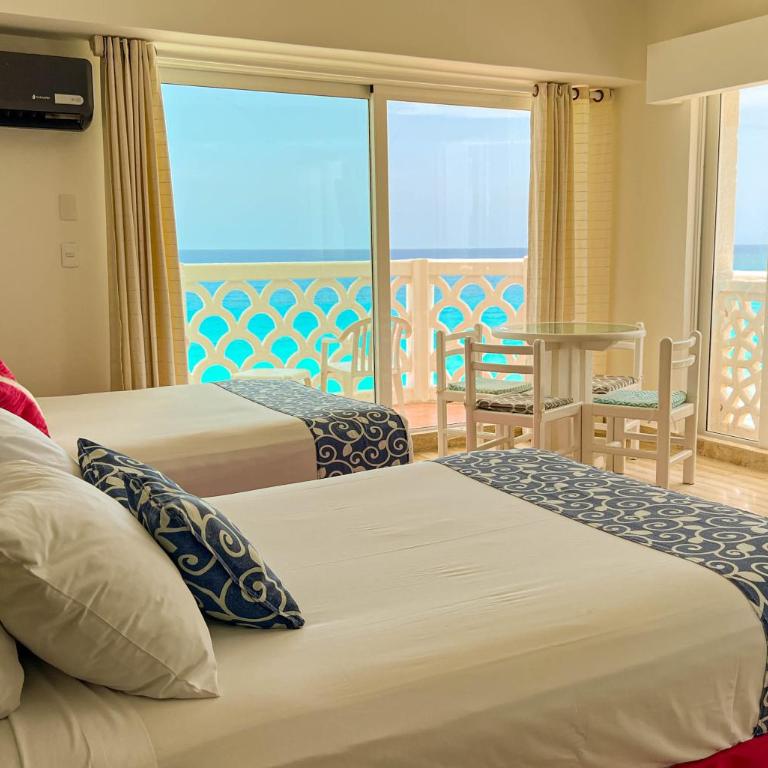 Seashore Apartment Cancun - Studio Apartment with Sea View - 16