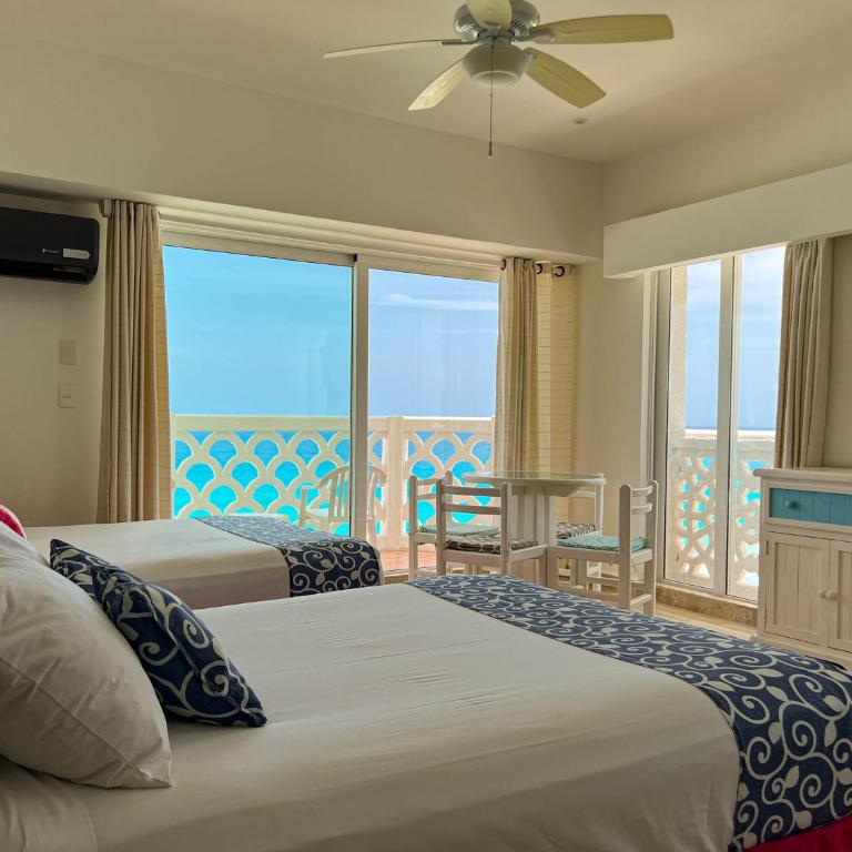 Seashore Apartment Cancun - Studio Apartment with Sea View - 13