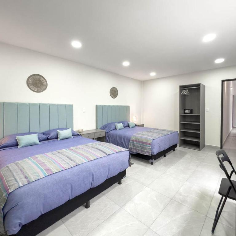 Casa Yautepec Condesa - Superior Queen Room with Two Queen Beds - 4