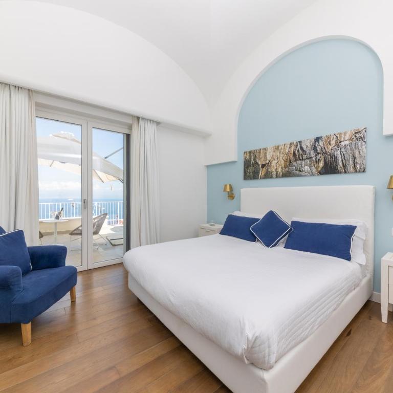 Casa Dani Capri - Camera Matrimoniale Deluxe con Balcone e Vista Mare - 2