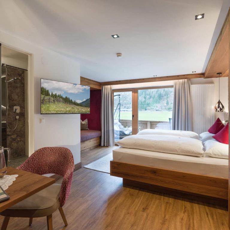 Ferienhof Oblasser - Doppelzimmer mit Gartenblick - 5