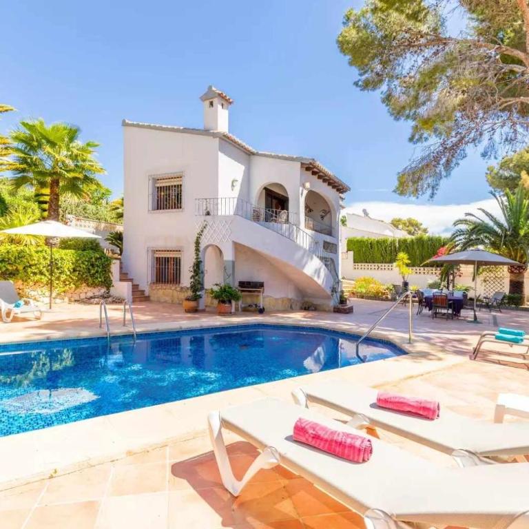 VILLA FELIZ, playa, piscina, wifi, a/a, 8 pax - Villa - 2
