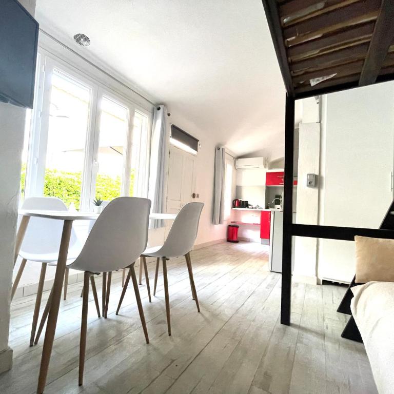 Maisonnette Studio bas Suquet, proche plage et palais - Appartement 1 Chambre - 6