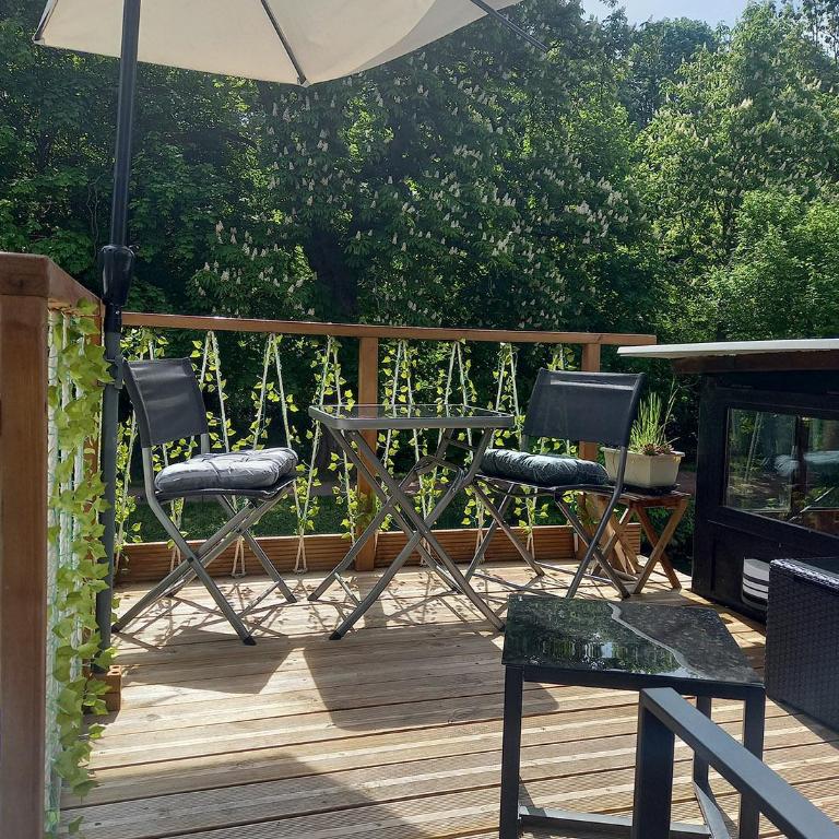 Appartement atypique indépendant sur péniche - Appartement avec Terrasse - 48