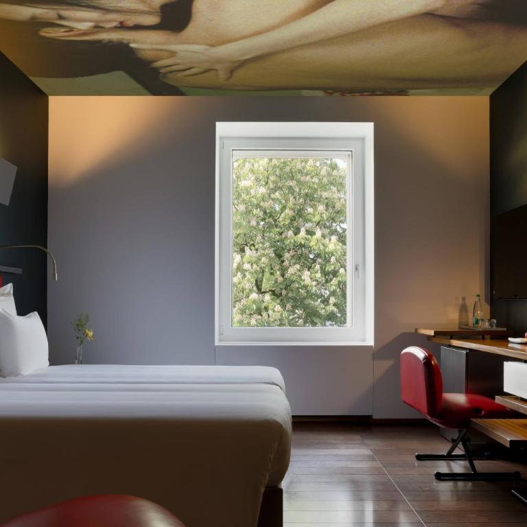 The Hotel Lucerne, Autograph Collection - Standard Zimmer mit 1 Kingsize-Bett und Stadtblick - 3